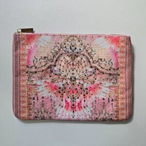 Camilla Deco Darling Small Canvas Clutch b49